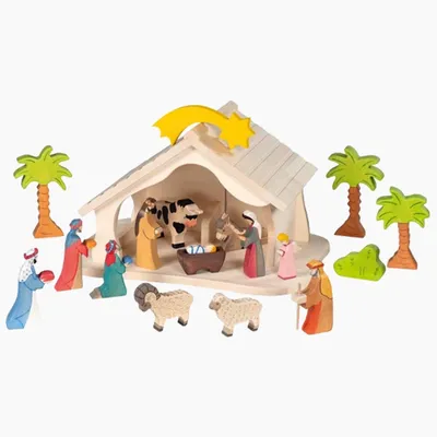 Produktbild von HOLZTIGER Puppenhaus, montiert