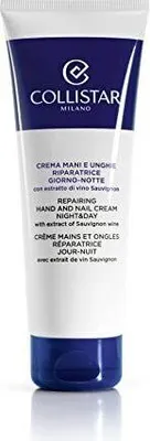 Produktbild von Collistar Repairing Hand And Nail Cream Night & Day, Creme, Unisex, Jeder Hauttyp, Anti-Falten, Feuchtigkeitsspendend, Nährend, Aufpolsterung, Glättend, Weichmachend, 100 ml, Tube