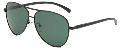 Zdjęcie produktu dla Techsuit 2150 okulary przeciwsłoneczne UV - czarno-ciemnozielone