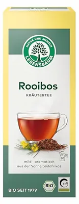 Zdjęcie produktu dla HERBATKA ROOIBOS(20 x 1,5 g) 30 g - LEBENSBAUM