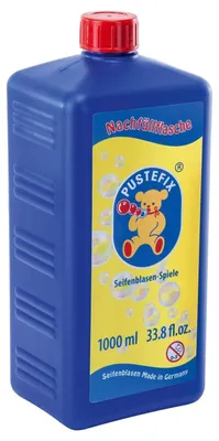 Produktbild von Seifenblasenflüssigkeit Blasenseifen Seifenblasen Nachfüllung - 1 Liter - Für bunte Seifenblasen - Für Kinder und Erwachsene - Feier und Geburtstag