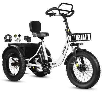Obrázek produktu pro Elektrokolo ESKUTE T302 Pro 250W 48V20.8Ah Skládací Kotoučové brzdy Bílé
