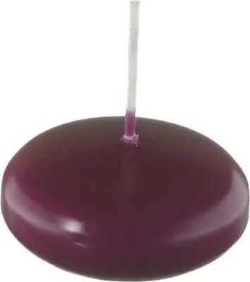 Produktbild von Schwimmkerzen Brombeere 55 x Ø 80 mm, 8 Stück, XXL Schwimmkerzen