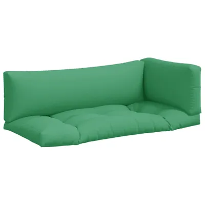 Immagine prodotto di vidaXL Cuscino Pallet 3 pezzi in tessuto verde