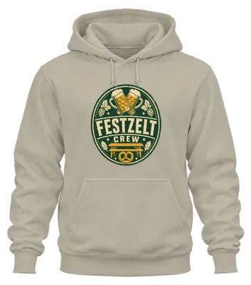 Immagine prodotto di Abbigliamento per l'Oktoberfest: maglietta a tema, pantaloni di pelle, vestito tradizionale, felpa con cappuccio, felpa, motivo naturale, taglia XL