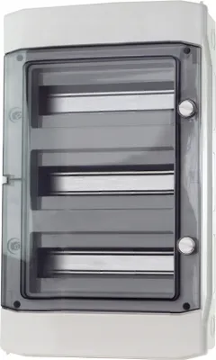 Produktbild von Sicherungskasten Feuchtraum Verteilerkasten IP65 Aufputzverteiler Kleinverteiler 36 Module