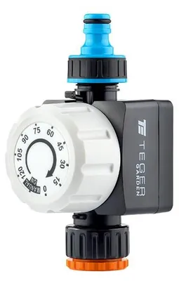 Produktbild von Bewässerungsuhr 2 Stunden mit automatischer Abschaltung, kein Strom/Batterien, 3/4" & 1" Wasserhahnanschluss