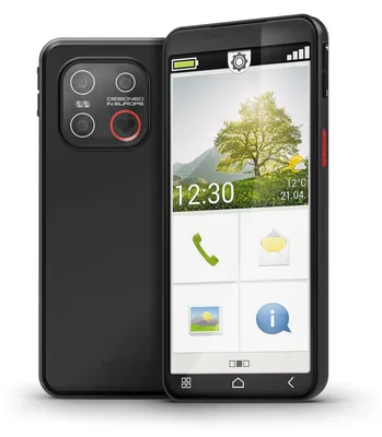 Zdjęcie produktu dla Emporia emporiaSMART.7lite, 13,8 cm (5.45"), 6 GB, 128 GB, 13 MP, Android 15, Czarny