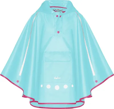 Obrázek produktu pro PLAYSHOES 408750, Pláštěnka, Unisex, Dětský, 1 kapsy/kapes, Polyester, Tyrkysová