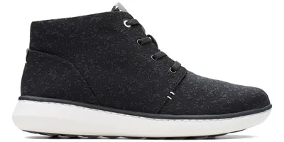 Obrázok produktu pre Clarks Step Move Hi dámske poltopánky textilné čierne ľahké Clarks Step Move Hi dámske poltopánky textilné čierne ľahké 37
