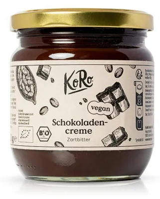 Produktbild von KoRo I  Schokocreme Zartbitter 400 g