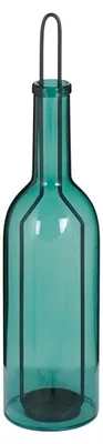 Image de Kaheku Flaschen Teelicht-Halter Havor grün 7,5 Ø 28h 420662987
