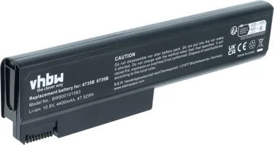 Produktbild von vhbw Akku Ersatz für HP HSTNN-XB24, HSTNN-XB59, HSTNN-XB61, HSTNN-XB68, HSTNN-XB69, KU531AA für Notebook (4400 mAh, 10,8 V, Li-Ion)