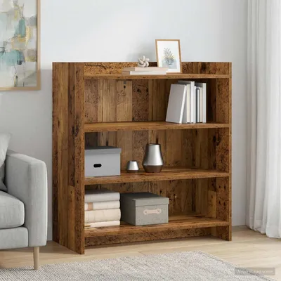 Obrázek produktu pro vidaXL Komoda ze starého dřeva 75 x 36 x 80 cm Dřevotřísková deska