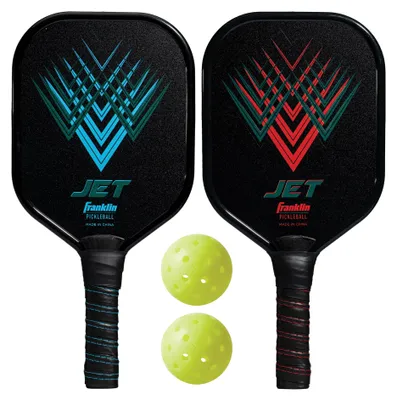 Obrázek produktu pro Sada pádel a míčků na pickleball pro 2 hráče Franklin Jet