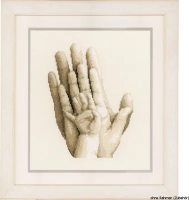 Image de Vervaco Set de point de croix Mains