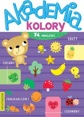 Zdjęcie produktu dla Akademia Kolorów - ćwiczenia i zabawy dla dzieci