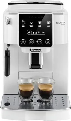 Produktbild von DeLonghi Magnifica Start Vollautomatische Kaffeemaschine ECAM220.20.W 1 8L 15 bar mit Mahlwerk und Aufschäumer