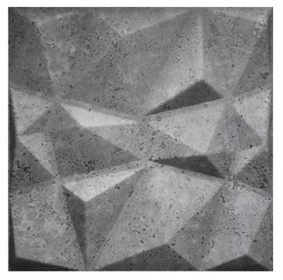 Obrázek produktu pro Dekorační nástěnné panely 50x50 cm balení 8 kusů grafitová barva