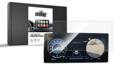 Produktbild von Keramische Autodisplayfolie für Hyundai Tucson 10,25" (2020-2024), Grizz Protector