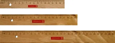 Produktbild von BRUNNEN Lineal 17cm Holz 104974017