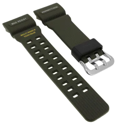 Produktbild von Casio G-Shock Master of G Uhrenarmband Resin grün GWG-100-1A3 GG-1000
