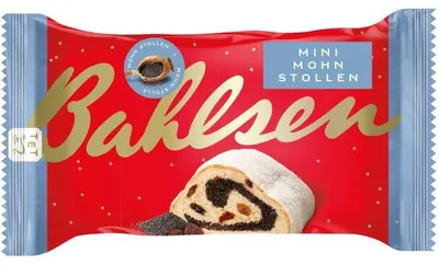 Produktbild von Bahlsen Mini Stollen Mohn 200g