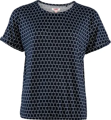 Produktbild von Stooker Women STCLEA PRINT Damen T-Shirt Regular Fit 40/42 white minimal