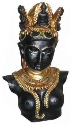 Zdjęcie produktu dla Buda Dipankara, popiersie, tybetańska statua, rzeźby, figurki, posągi, skulptura