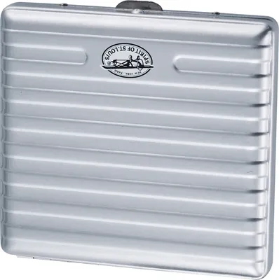 Produktbild von ZIGARETTENETUI "Spirit of St. Louis" für 20 Zigaretten aus Metall Zigarettenbox Zigarettendose Etui Dose Box Case 24 (Silber)