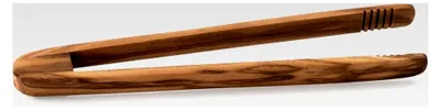 Produktbild von Gourmetzange aus geöltem Olivenholz, 15 cm lang