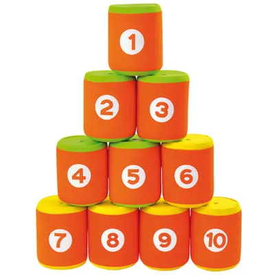Produktbild von Eduplay Dosenwerfen ECO - Soft tin can alley toss Spiel für Kinder