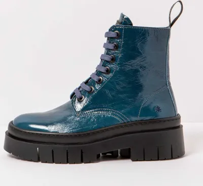 Produktbild von Art Stiefeletten Damen 1953 PATENT FLASH PETROL/AMBERES Farbe Grün