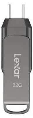 Image de Lexar JumpDrive LJDD400032G-BNQNG lecteur USB flash 32 Go USB Type-C 3.2 Gen 1 (3.1 Gen 1) Gris