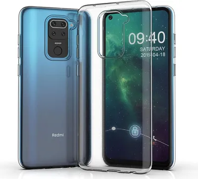 Produktbild von Silikonhülle Xiaomi Redmi Note 9 Transparent