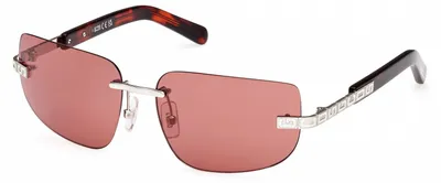 Produktbild von GCDS Gcds GD0052 Shiny palladium 60/16/130 Uni Sonnenbrillen