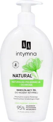 Zdjęcie produktu dla Higieniczny Żel Do Higieny Intymnej Aa Natural 300 Ml