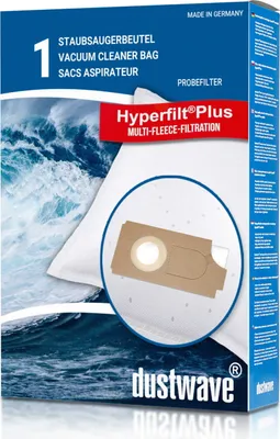 Produktbild von Dustwave® 1 Staubsaugerbeutel für Columbus 202 084 00 / 20208400 -  hocheffizient mit Hygieneverschluss -   Germany