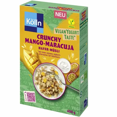 Produktbild von Kölln Müsli Crunchy Mango-Maracuja Hafer (400g Packung)