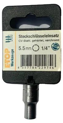 Produktbild von Steckschlüsseleinsatz 1/4" 5,5mm