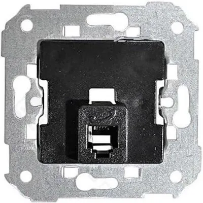 Produktbild von Telefonhalter - Telefonanschluss - Mehrere Telefone - Vier RJ11-Anschlüsse - 6,6 cm - Grau