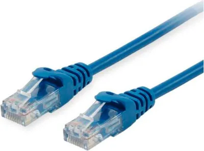 Immagine prodotto di Equip 625472 Equip Patchkabel Cat6 U/UTP 2xRJ45 0,15 m blau PVC Polybeutel