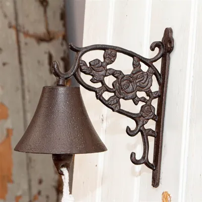 Produktbild von Wunderschöne Rosenglocke, Haustürglocke wie antik, im Landhausstil