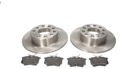 Produktbild von MAPCO Bremsenset Hinten Bremsscheiben Beläge Satz für VW GOLF VI (5K1) 255mm