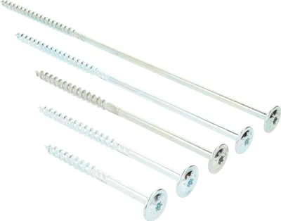 Immagine prodotto di DRESSELHAUS JD-Plus viti per costruzioni in legno testa a disco TORX zincate 8x100 50 pz.
