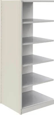 Produktbild von Kerkmann Anbauregal Progress 50966011 lichtgrau 75,0 x 60,0 x 190,0 cm