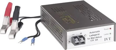 Produktbild von Ivt Automatik-Blei-Akku-Ladegerät 12 V, 6 A (900012)