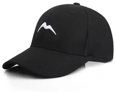 Productafbeelding van Baseballpet voor heren en dames, 100% katoen, verstelbaar, ademend, zwart, maat L-XL