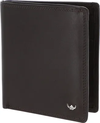 Produktbild von Golden Head Leder Kartenetui Polo RFID Protect Kombischeintasche ohne Münzfach 1255 Dunkelbraun