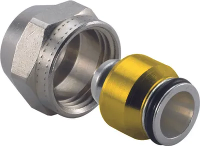 Produktbild von Uponor 1058090, Kompressionsendkappe, Grau, 1 Stück(e)